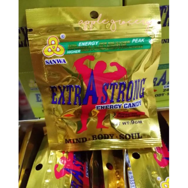Extra Strong Energy Candy