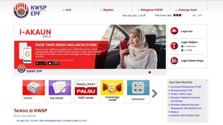 Cara Semak Penyata KWSP Secara Online, Boleh Juga Buat Pengeluaran