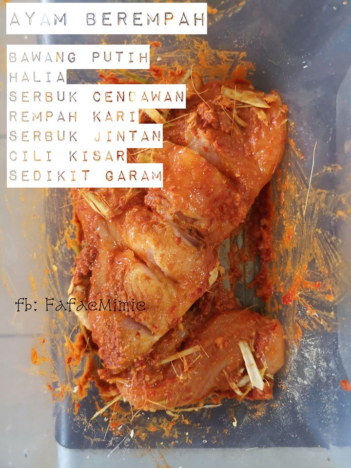 7 Resepi Perapan Ayam Buat Stok Seminggu, Mudah & Sihat! Tinggal Nak Grill Je. Jimat Masa