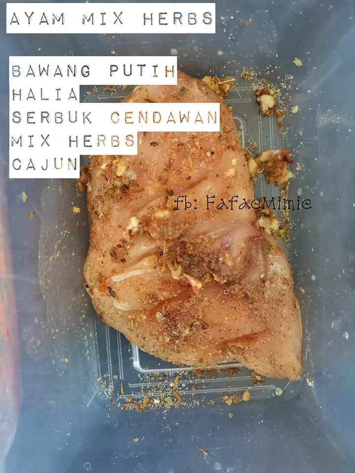 7 Resepi Perapan Ayam Buat Stok Seminggu, Mudah & Sihat! Tinggal Nak Grill Je. Jimat Masa