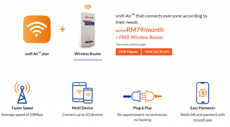 Apa Itu Unifi Air & Bagaimana Daftar Unifi Air Dengan Mudah