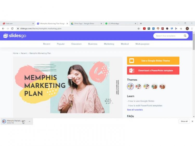 Bosan Asyik Guna Template Powerpoint Yang Sama, Ini Cara Download Template Powerpoint Yang Menarik & Aesthetic