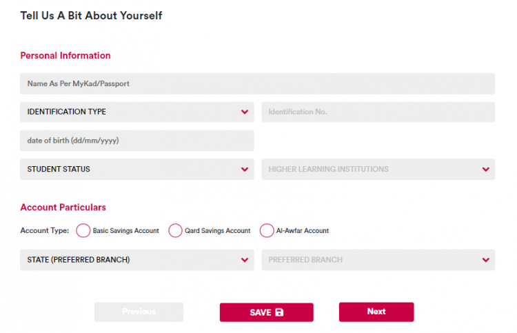 Cara Buka Akaun Bank Islam Online Melalui Virtual Account Opening (VOA)