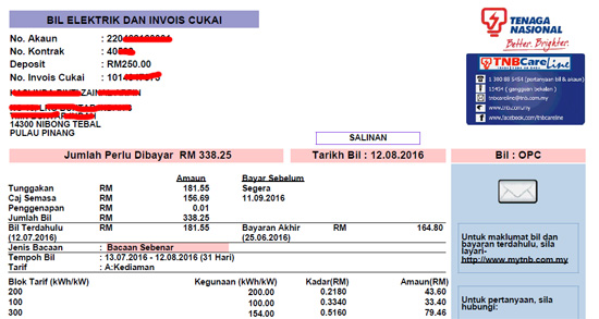 Cara Mudah Nak Tahu Jumlah Bil Elektrik Kena Bayar, Tak Perlu Daftar