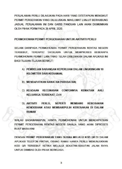 Gerak Malaysia: Cara Daftar Mudah & Semakan Permohonan Rentas Negeri