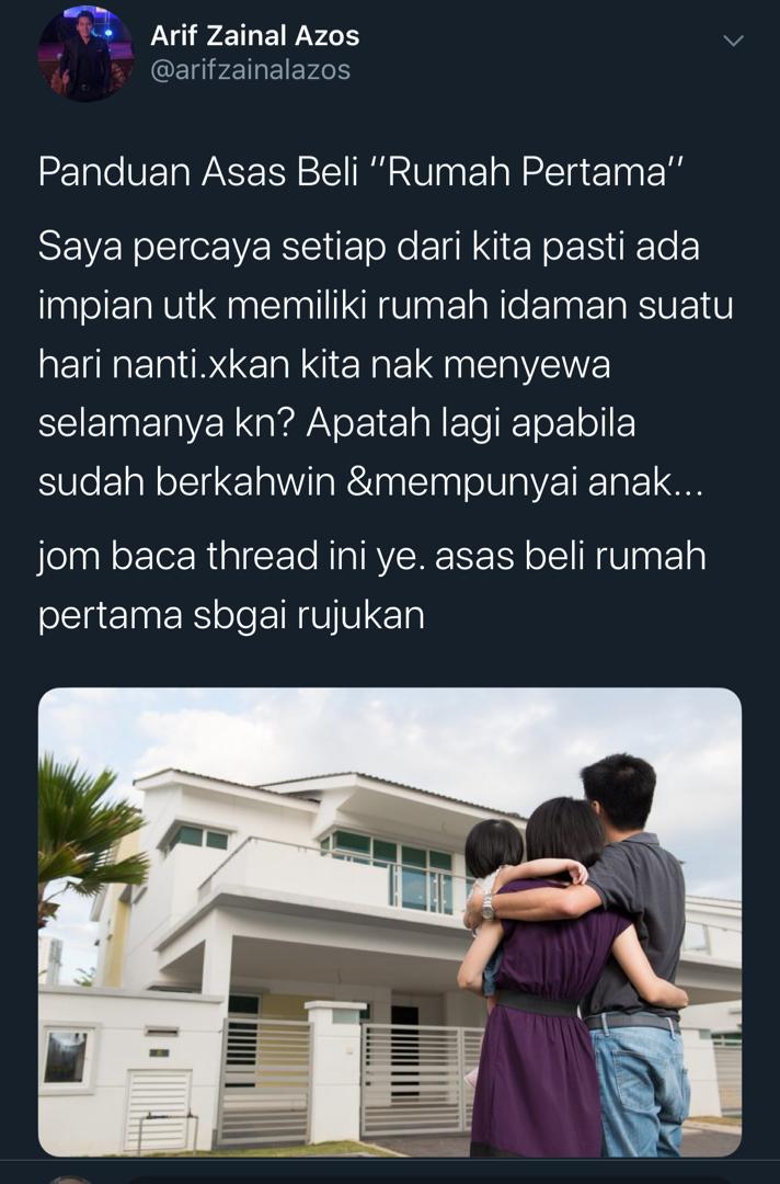 Panduan Asas Membeli Rumah Pertama Sesuai Untuk Golongan Bujang & Berkeluarga