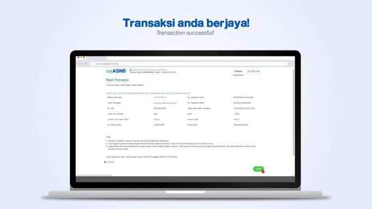 Pengeluaran ASB Online