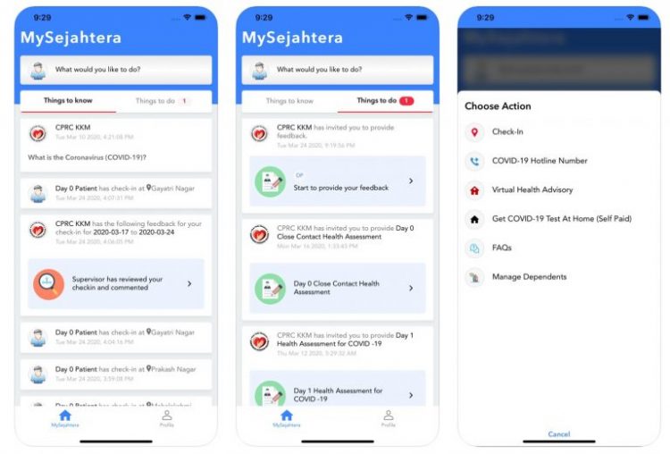 Semua Penghantar Makanan & Bungkusan Wajib Download dan Daftar Aplikasi MySejahtera