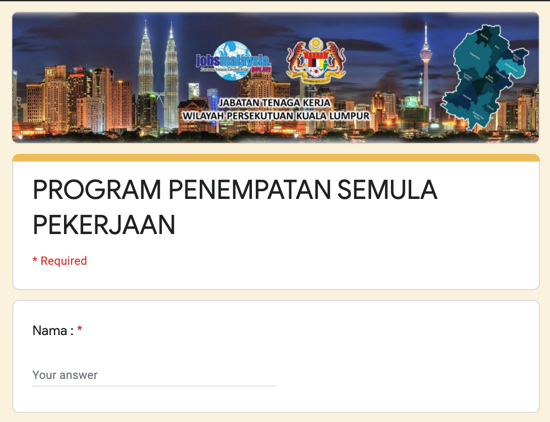 Anda Kena Buang atau Kena Berhenti Kerja? Segera Daftar & Mohon Program Penempatan Semula Pekerjaan Ini