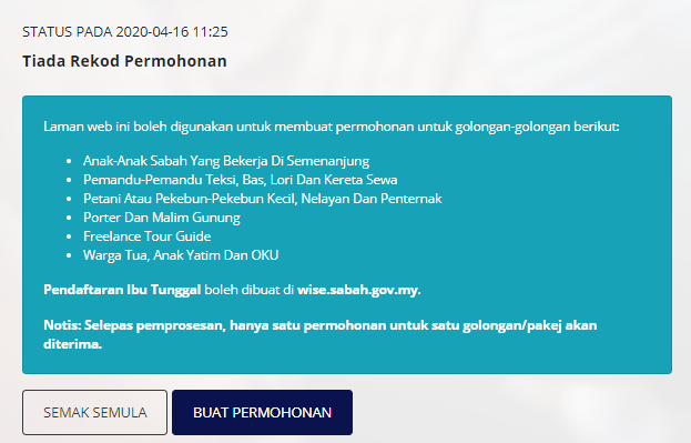 Bantuan COVID-19 Sabah: Daftar, Semakan & Permohonan Untuk Golongan B40