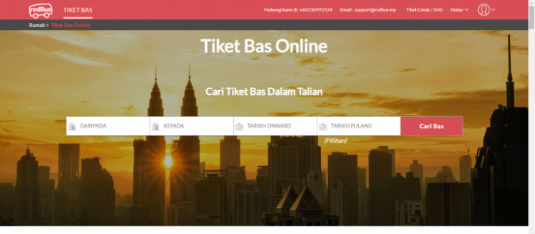 Cara Beli Tiket Bas Online Ke Seluruh Negeri Di Semenanjung Malaysia