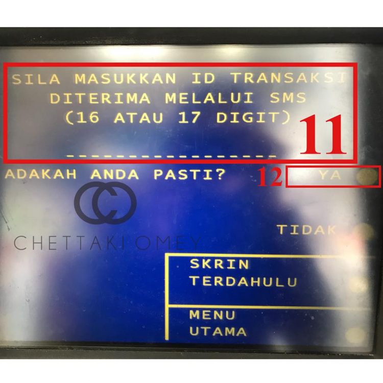Cara Keluarkan Duit Di Mesin ATM Tanpa Menggunakan Kad Bank