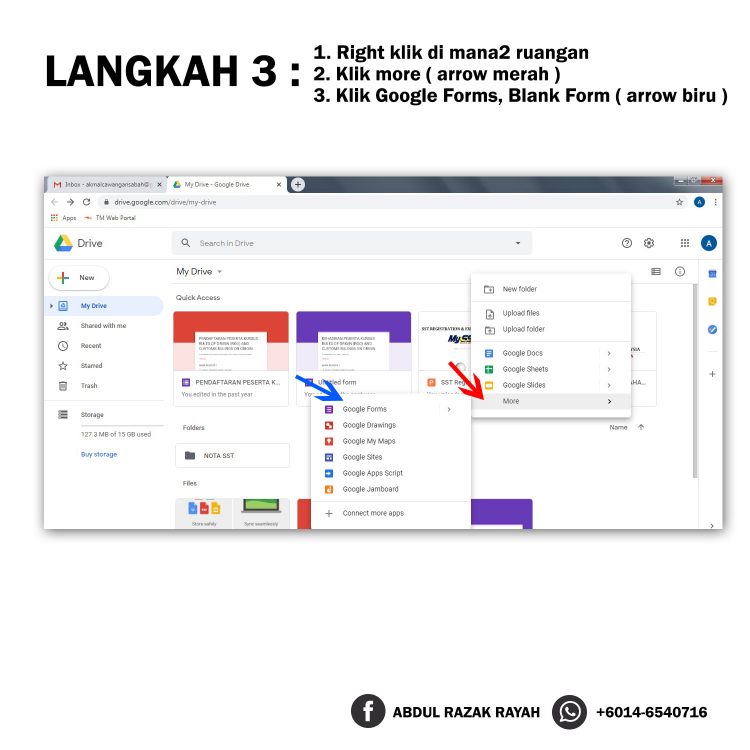Cara Paling Mudah Buat QR Code Link Terus Ke Google Form