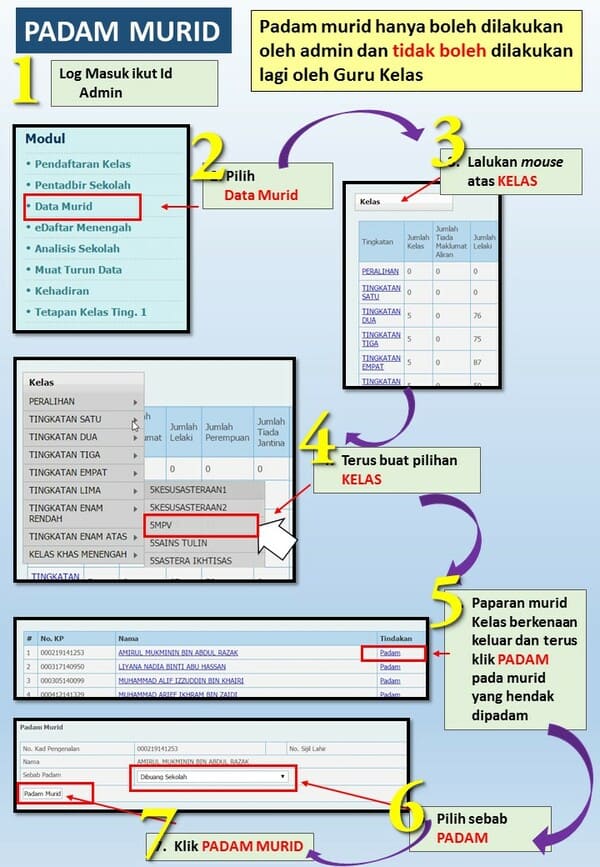 Login APDM: Aplikasi Pangkalan Data Murid.Moe.Gov.My