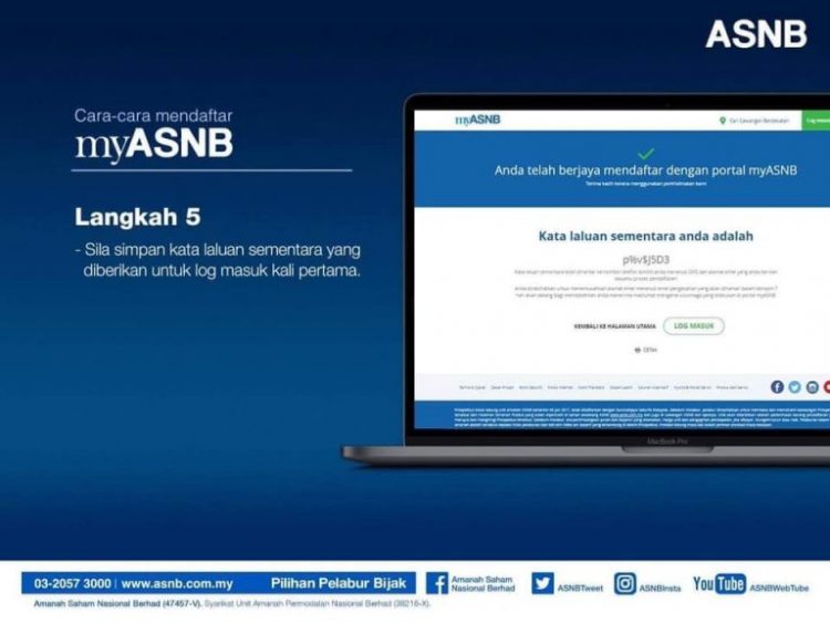 MyASNB. Panduan Pendaftaran, Pengeluaran ASB Online, Semakan Baki & Dividen