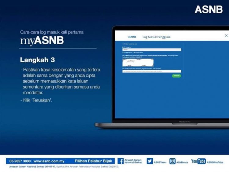 MyASNB. Panduan Pendaftaran, Pengeluaran ASB Online, Semakan Baki & Dividen