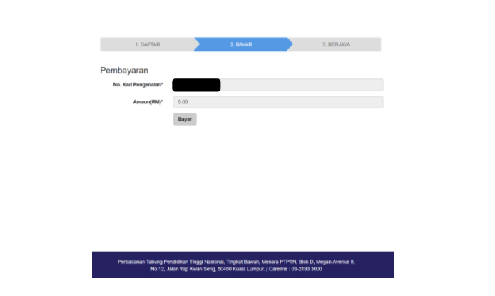 PTPTN Login. Pendaftaran Permohonan Pinjaman PTPTN