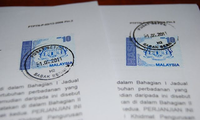 Pengecualian Duit Setem Rumah, Semak Layak atau Tidak