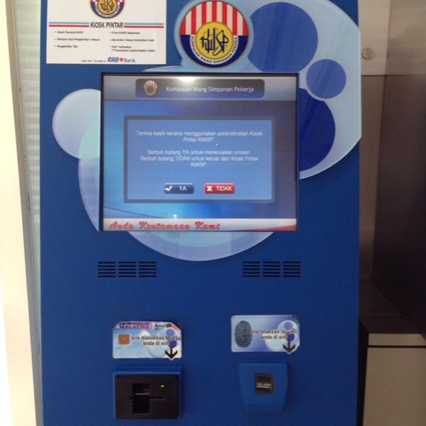 Senarai Kiosk KWSP & Perkhidmatan Yang Disediakan