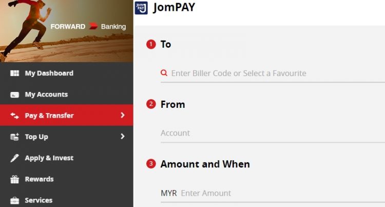 Cara Bayar Bil Air Secara Online Melalui JomPAY