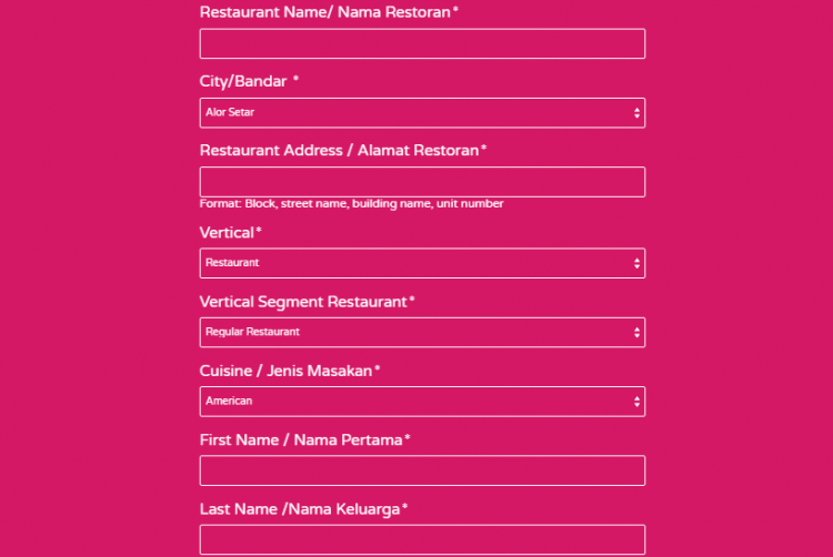 Cara Daftar FoodPanda Partner Untuk Kedai Makan & Restoran