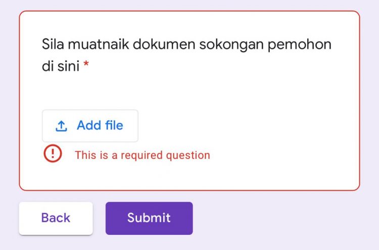 Daftar Permohonan Bantuan Ibu Tunggal RM300 PENJANA
