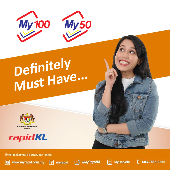 Kad RapidKL: Cara Daftar Pas Bulanan MyRapid