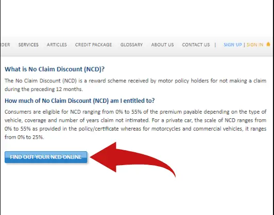 Semakan NCD Online Enquiry Cara Semak No Claim Discount Kenderaan