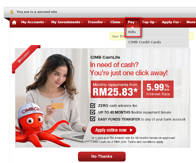 Cara Bayar Bil Elektrik Secara Online Melalui JomPAY Yang Ramai Tak Tahu