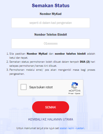 Cara Buat Permohonan Baru & Pembatalan Pengeluaran i-Lestari KWSP Secara Online