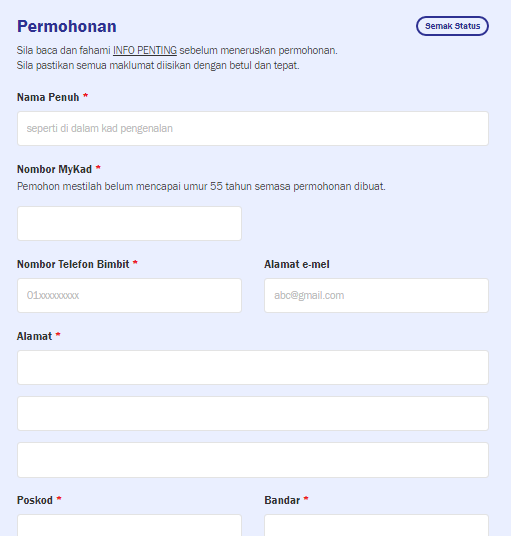 Cara Buat Permohonan Baru & Pembatalan Pengeluaran i-Lestari KWSP Secara Online