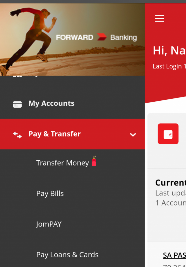 Cara Transfer Duit Ke Akaun Tabung Haji Guna CIMB Clicks