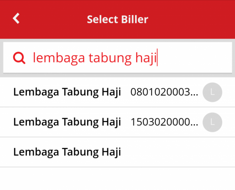Cara Transfer Duit Ke Akaun Tabung Haji Guna CIMB Clicks