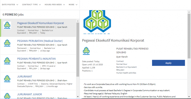 Panduan Lengkap Cari Kerja Di Portal MyFutureJobs PERKESO