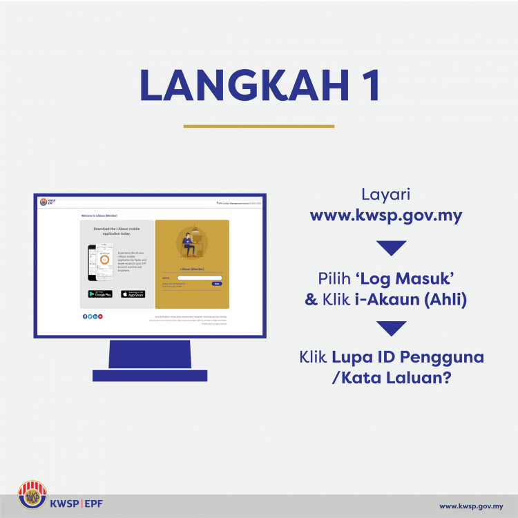 Terlupa ID Dan Kata Laluan I-Akaun KWSP Ini Panduan Untuk Dapatkan Semula