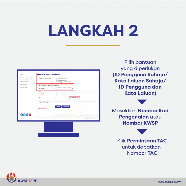 Terlupa ID Dan Kata Laluan I-Akaun KWSP Ini Panduan Untuk Dapatkan Semula