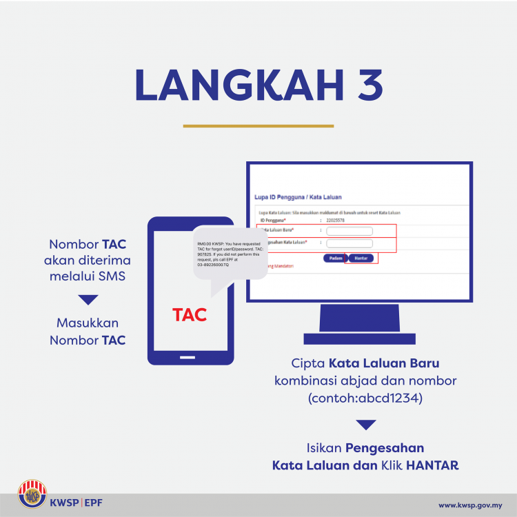 Terlupa ID Dan Kata Laluan I-Akaun KWSP Ini Panduan Untuk Dapatkan Semula