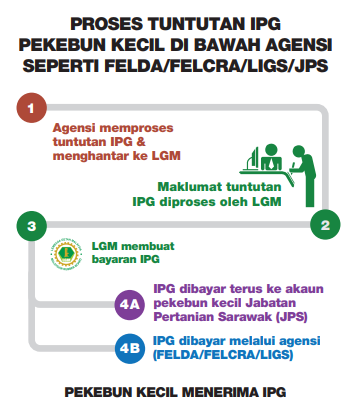 Tuntutan Insentif Pengeluaran Getah (IPG) Julai Untuk Pekebun Kecil