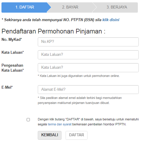Semak Tarikh Permohonan PTPTN 2020 Atas Talian & Cara Mohon PTPTN