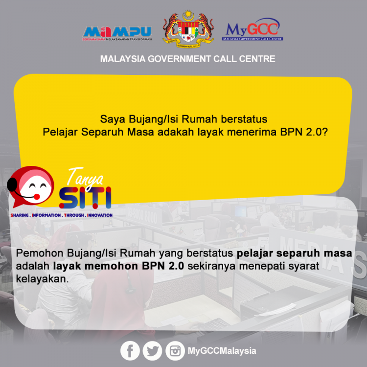 Adakah Pelajar Sepenuh Masa & Separuh Masa Layak Menerima BPN 2.0?