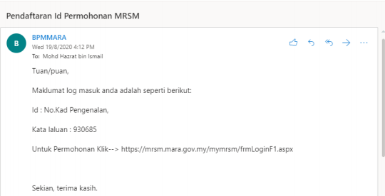 Panduan Permohonan Kemasukan Ke MRSM Tingkatan 1 & 4 Tahun 2021