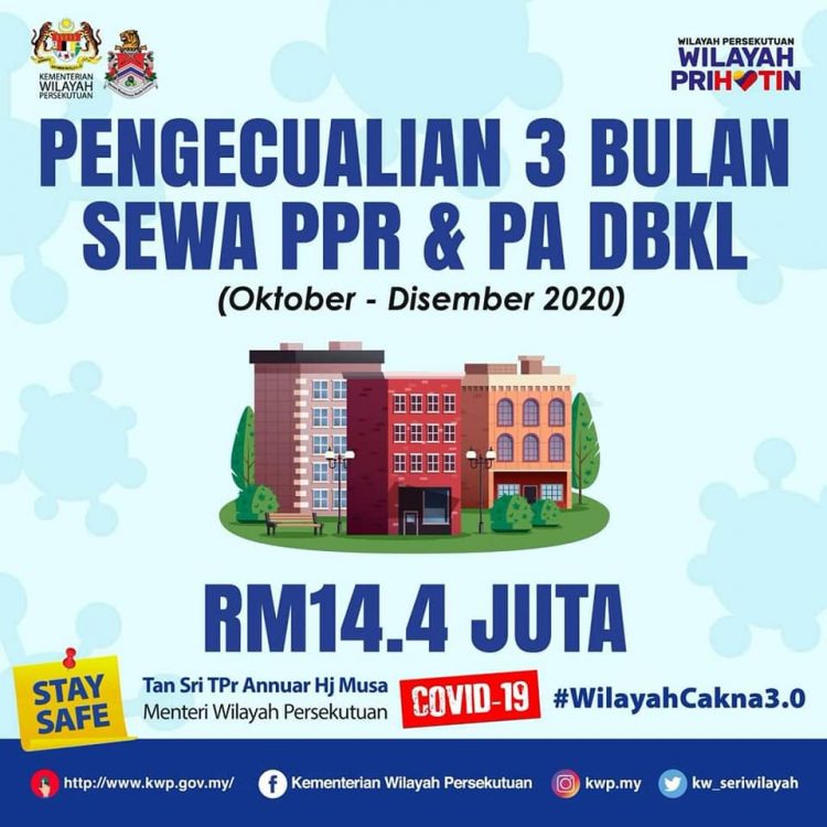Inisiatif Wilayah Cakna Senarai Bantuan Sehingga RM3000 Kepada Premis, Pelajar  Mahasiswa, Persatuan & Orang Awam