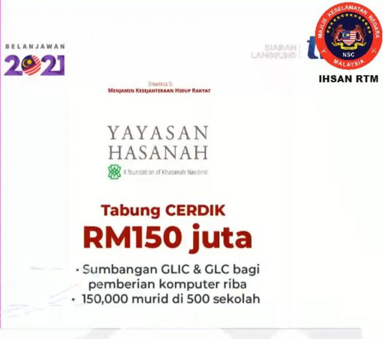 150,000 Murid Sekolah Bakal Terima Komputer Riba Percuma Sumbangan GLIC & GLC