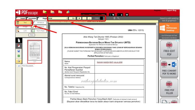Tak Perlu Print Pun, Ini Cara Isi Dokumen Di PDF Dengan Mudah