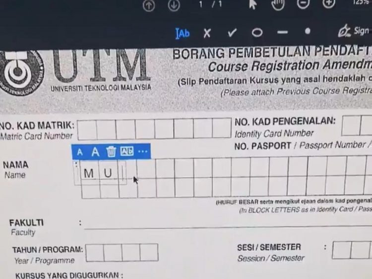 Tak Perlu Print Pun, Ini Cara Isi Dokumen Di PDF Dengan Mudah