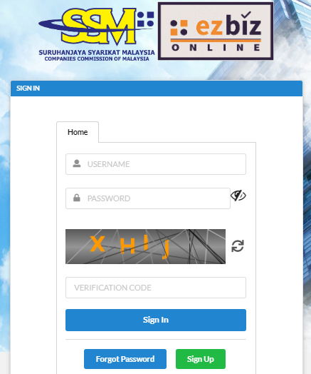Panduan Mudah Daftar SSM Secara Online Melalui ezBiz