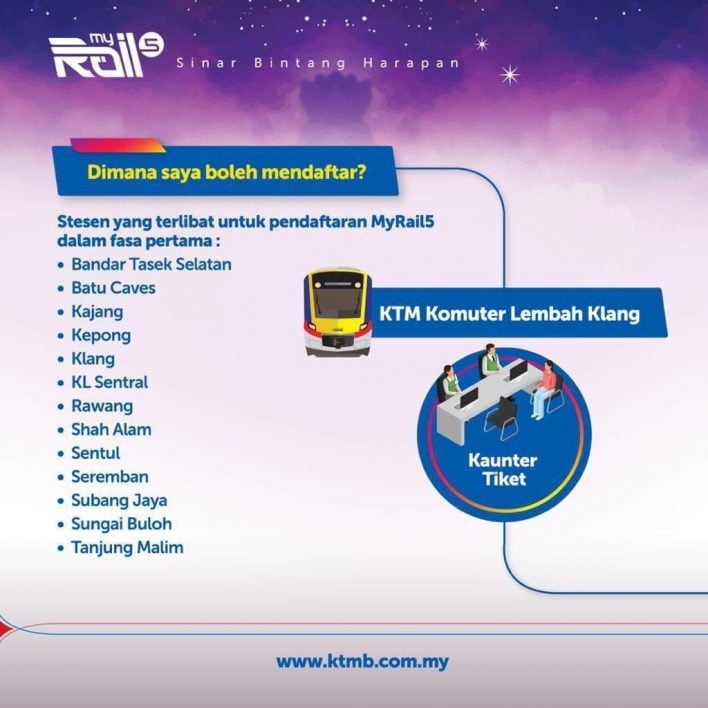 KTM MyRail5: Tawaran Pas Bulanan Tanpa Had Buat Pelajar Sekolah & OKU