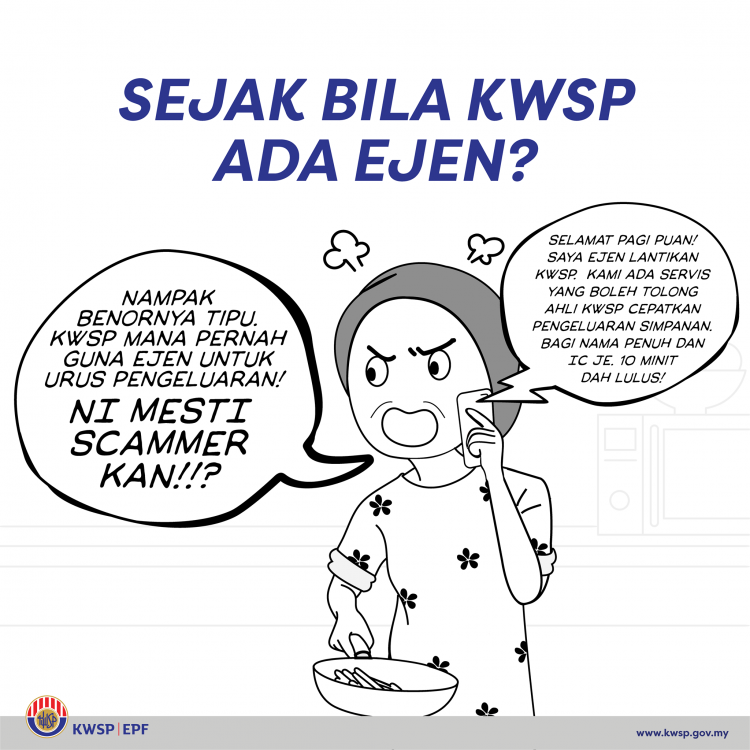 KWSP Beri Peringatan Waspada 4 Jenis "Scam i-Sinar" Yang Sedang Berleluasa Ini. Sila Alert