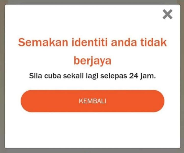 Mohon I-Sinar: "Semakan Identiti Tidak Berjaya". Ini Maksud & Tindakan Yang Anda Perlu Lakukan