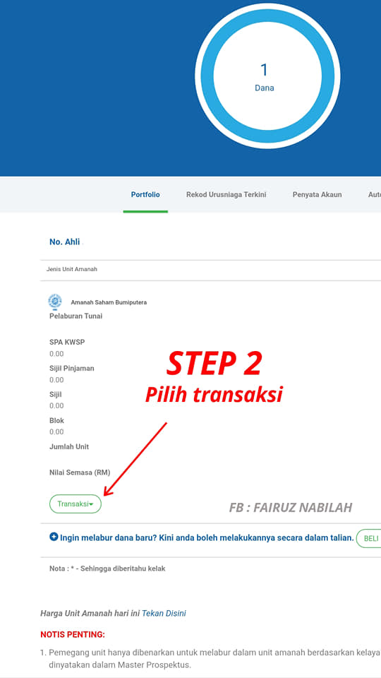 Pengeluaran Duit ASB Secara Online Dengan Mudah. Rujuk Panduan Lengkap Bergambar Ini